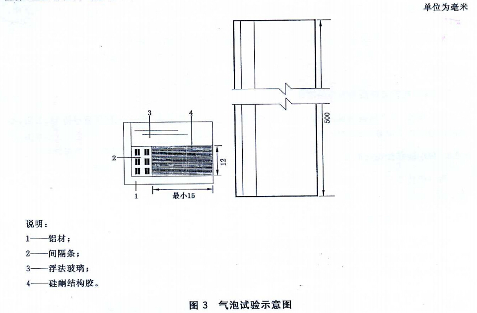 圖3氣泡試驗(yàn)示意圖